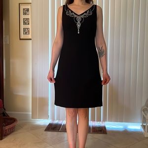 Dressy black size 4 from Petite Sophisticate, light and cool.